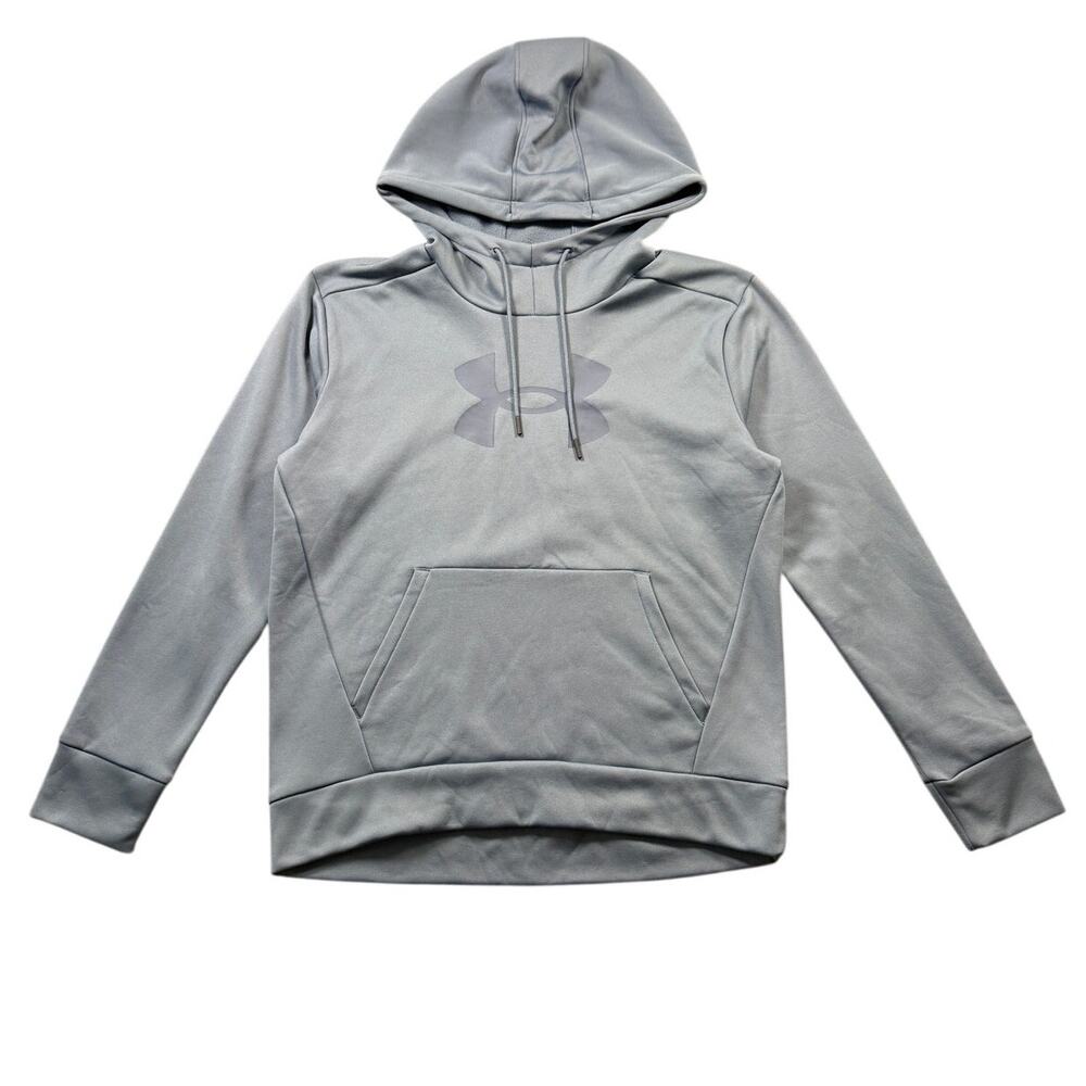 Under Armour Women's Long Sleeve Hoodie‎ Size Small Blue Loose